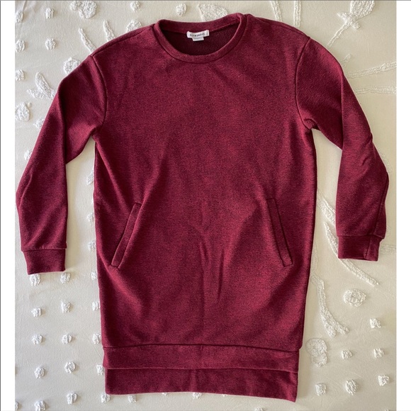 Maternity Sweatshirt Tunic with Pockets S - Picture 1 of 6